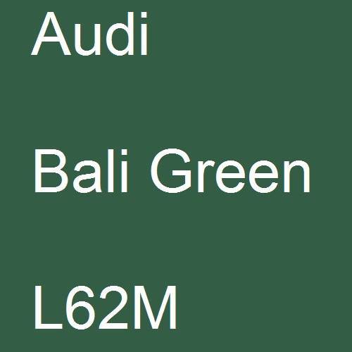 Audi, Bali Green, L62M.